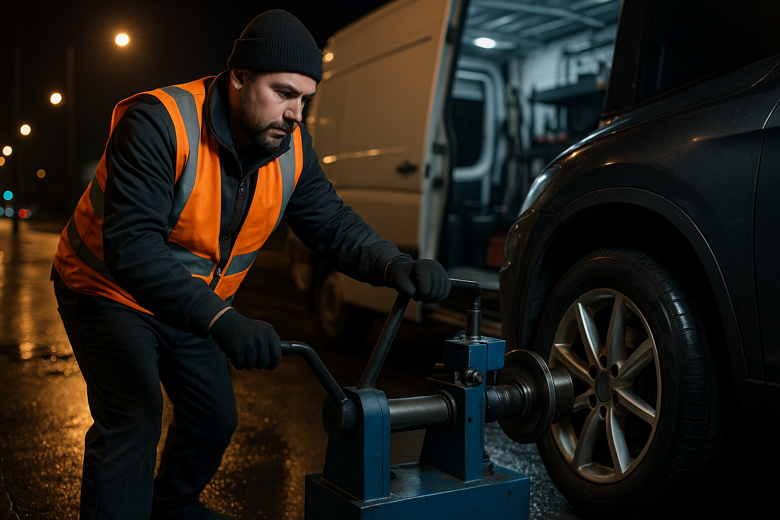 Правка автомобильного диска